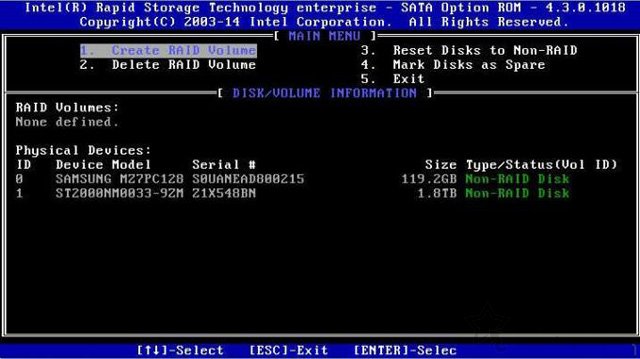超微主板怎么创建RAID磁盘阵列 服务器组建RAID0、RAID1图文教程 电脑基础 第5张