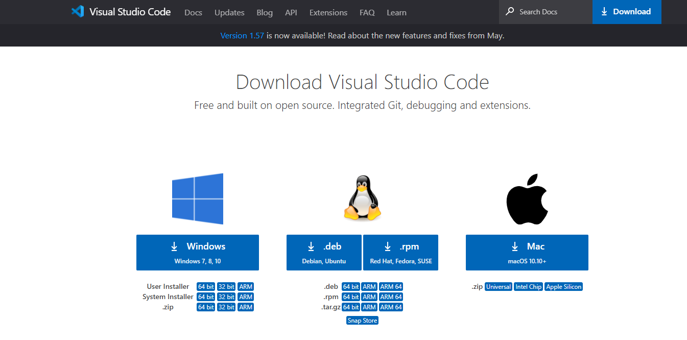 安装和设置Visual Studio Code(VS Code)的简要教程 网络技术 第1张